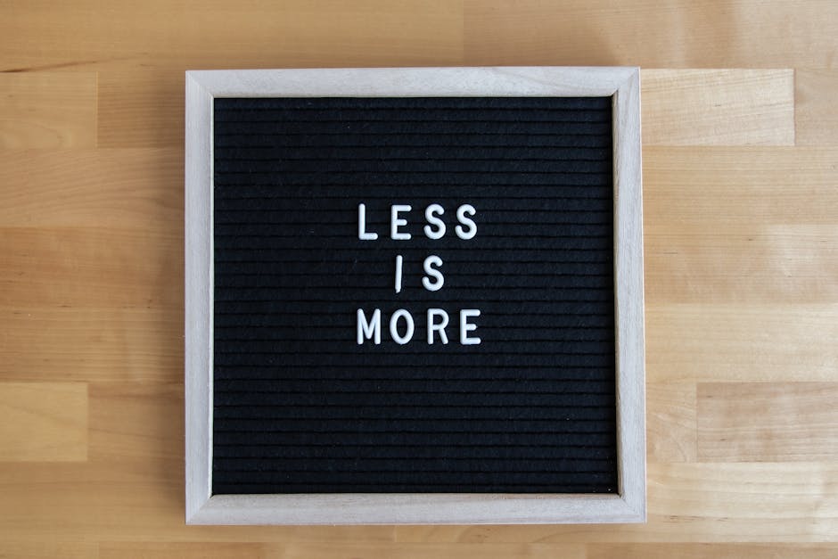 Minimalism in Architecture: Less is More